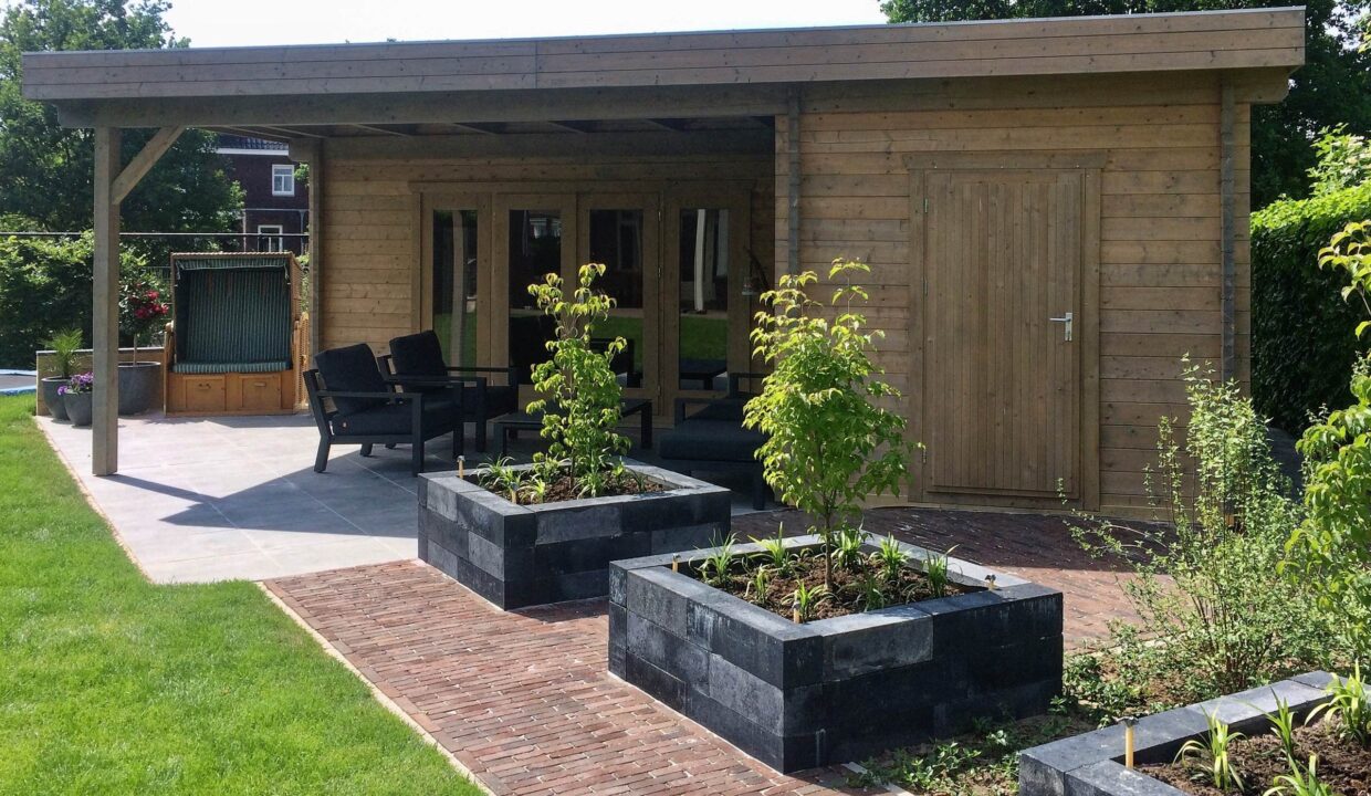 Chalet de jardin en bois 52,5 m² Holland - vue 3