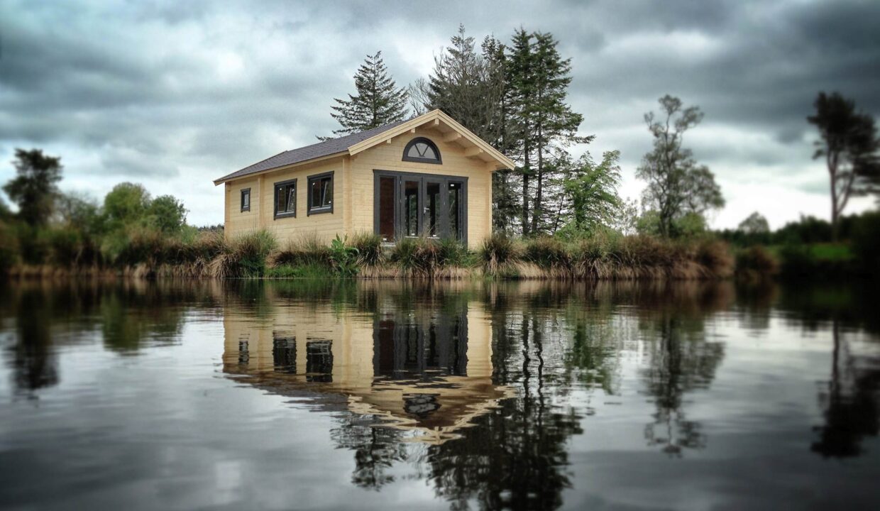 Chalet en bois 38,25 m² Riverhouse - vue 1