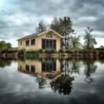 Chalet en bois 38,25 m² Riverhouse - vue 1