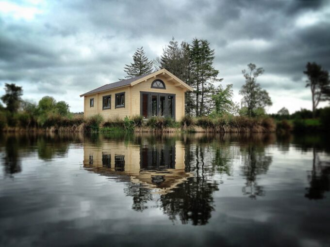 Chalet en bois 38,25 m² Riverhouse - vue 1