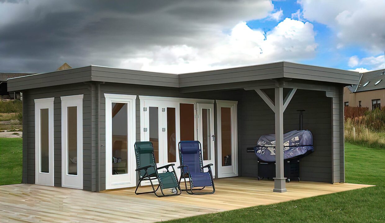 Abri de jardin bois  m² Highland - vue 2