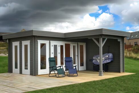 Abri de jardin bois  m² Highland - vue 2