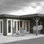 Abri de jardin bois  m² Highland - vue 1