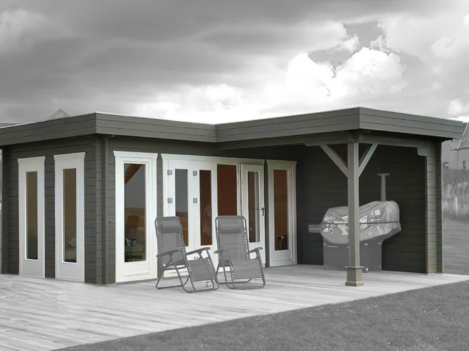 Abri de jardin bois  m² Highland - vue 1