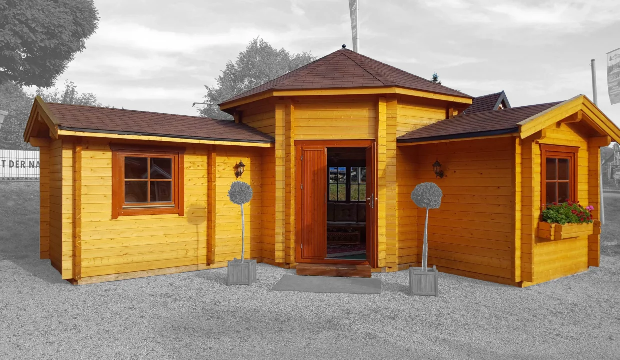 Chalet de jardin en bois 43,02 m² Harzburg - vue 1