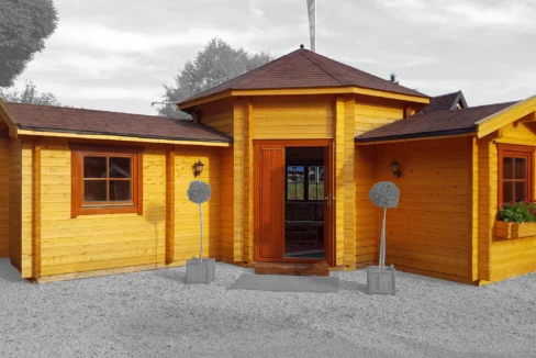 Chalet de jardin en bois 43,02 m² Harzburg - vue 1