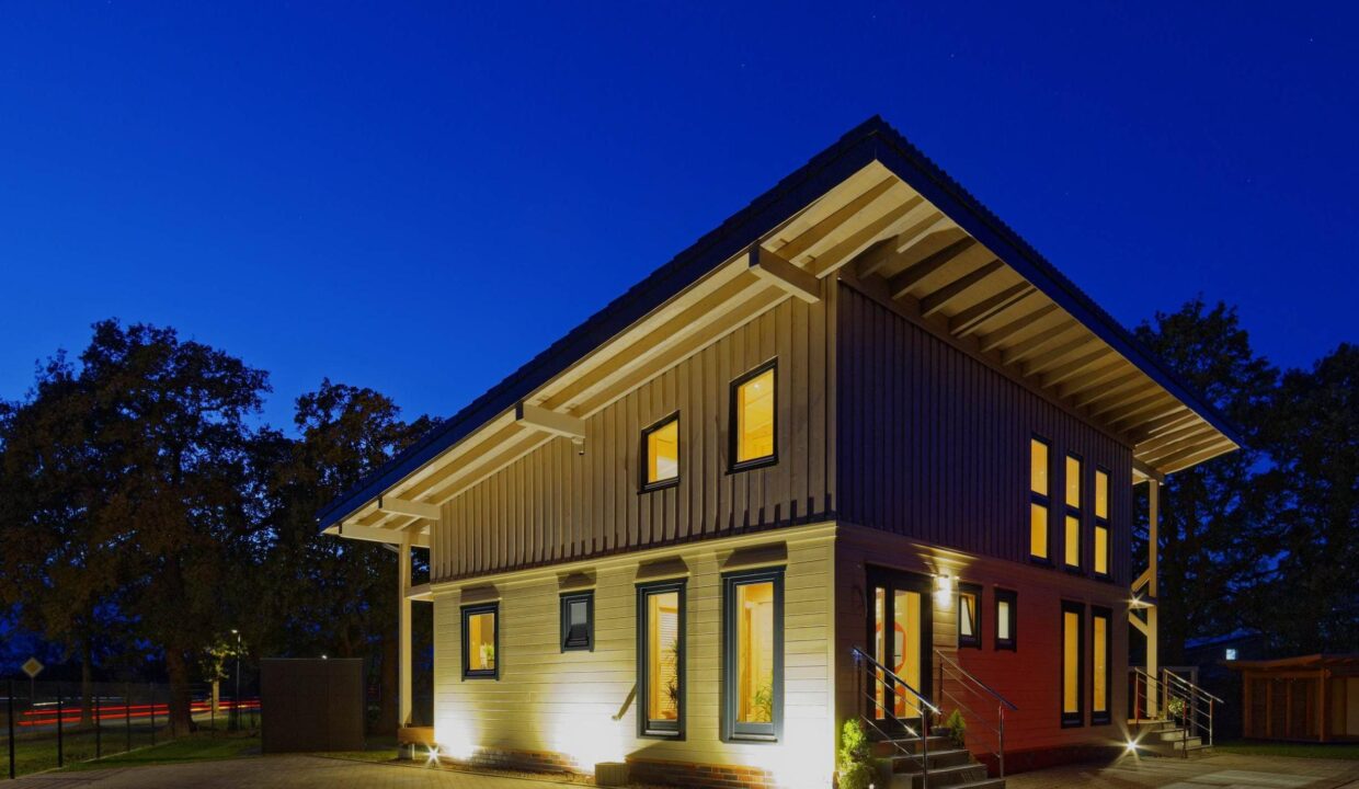 Chalet en bois 83,64 m² Office - vue 3
