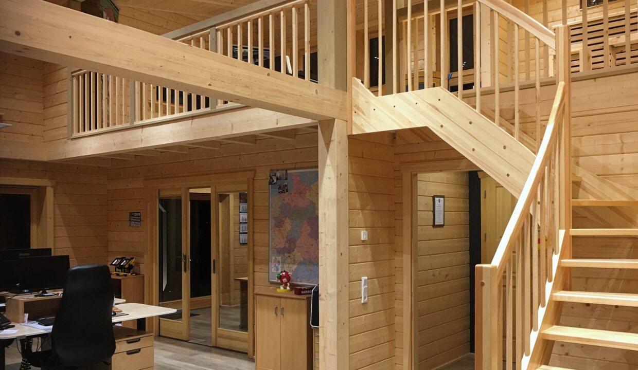 Chalet en bois 83,64 m² Office - vue 4