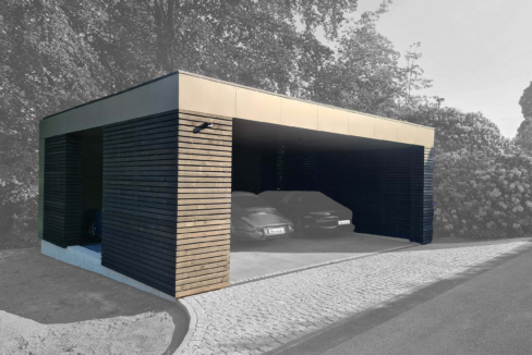 CARPORT 9XX - 49,5 m² - vue 1