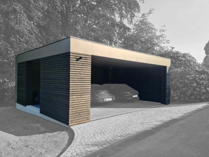 CARPORT 9XX - 49,5 m² - vue 1