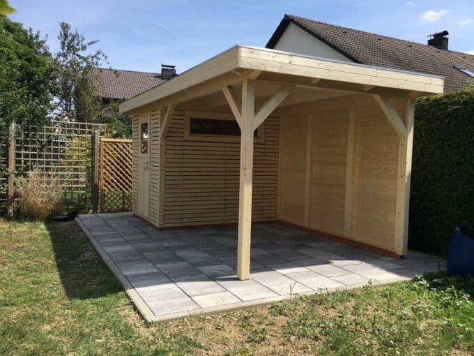Abri de jardin bois 5 m² Easy 2520 - vue 1