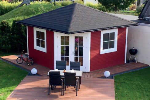 Abri de jardin bois 16 m² Louis - vue 1