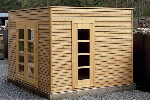 Abri de jardin bois 9 m² Cubo 3030 DT - vue 2
