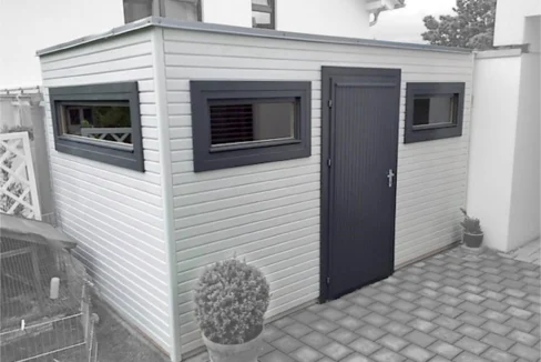 Abri de jardin bois 9,36 m² Cubo 2439 - vue 2