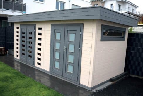Abri de jardin bois 6,25 m² Boris - vue 2