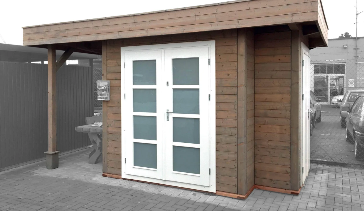 Abri de jardin bois 4,8 m² Bono - vue 1