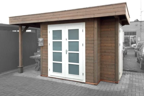 Abri de jardin bois 4,8 m² Bono - vue 1