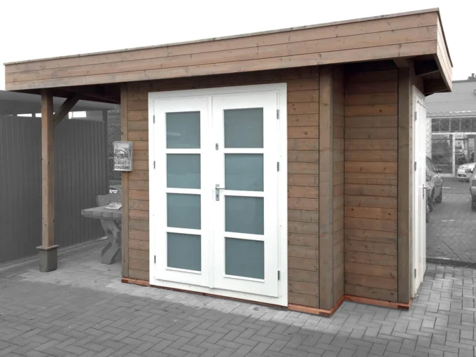 Abri de jardin bois 4,8 m² Bono - vue 1