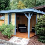 Abri de jardin bois 9 m² Omi 3030 - vue 1