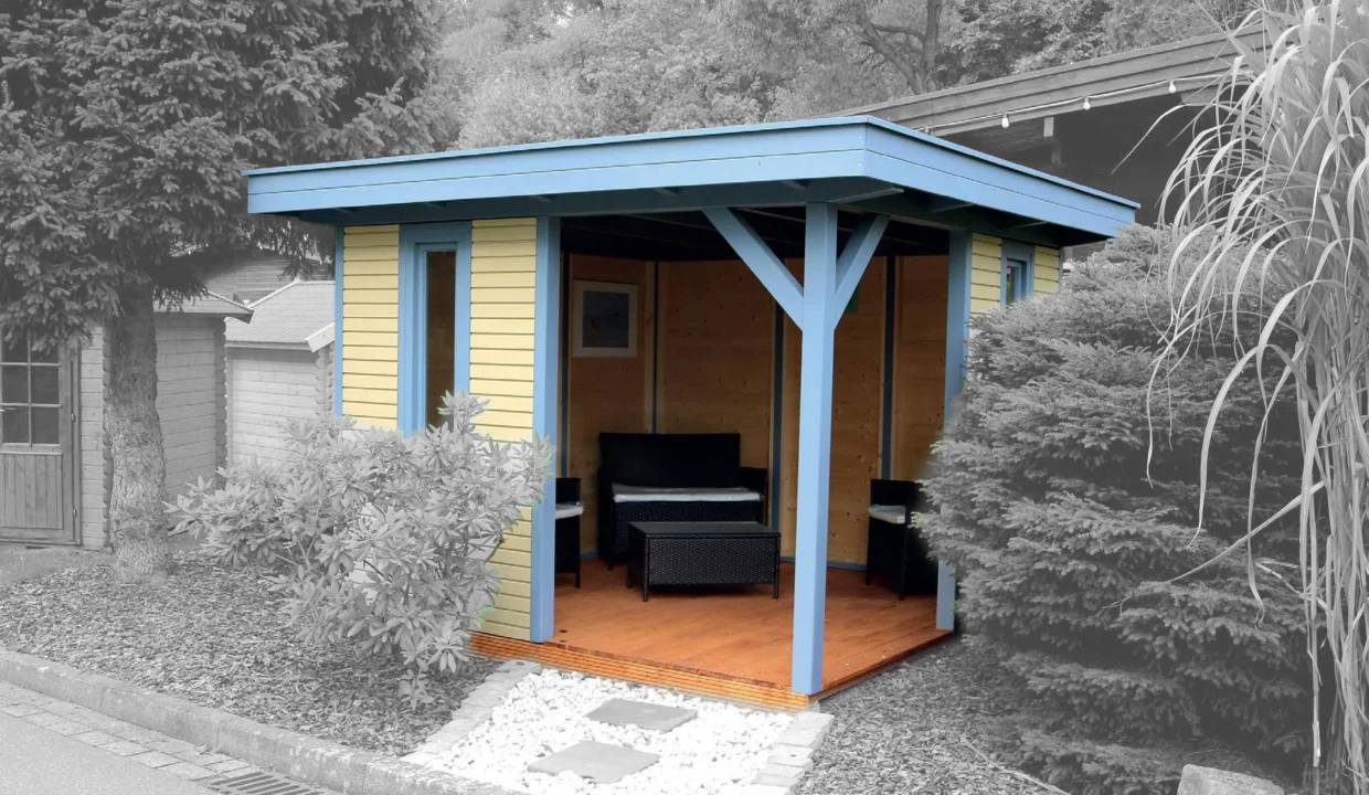 Abri de jardin bois 9 m² Omi 3030 - vue 2