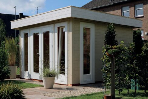 Bureau de jardin bois 12,25 m² Merano - vue 1