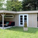 Abri de jardin bois 18 m² Lomi - vue 1