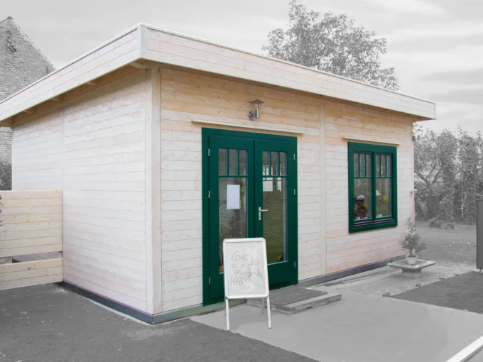 Chalet de jardin en bois 30 m² Luna - vue 1