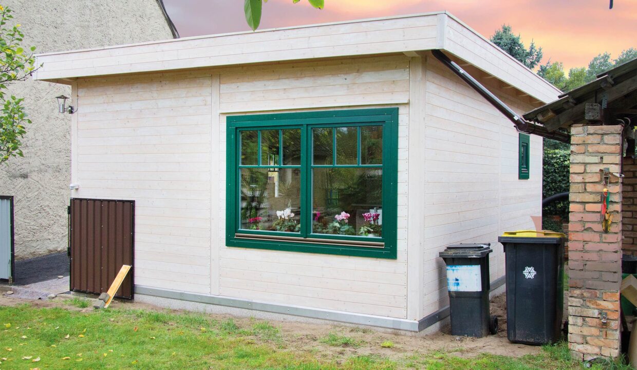 Chalet de jardin en bois 30 m² Luna - vue 3