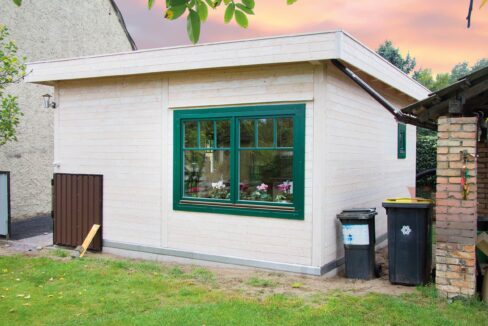 Chalet de jardin en bois 30 m² Luna - vue 3