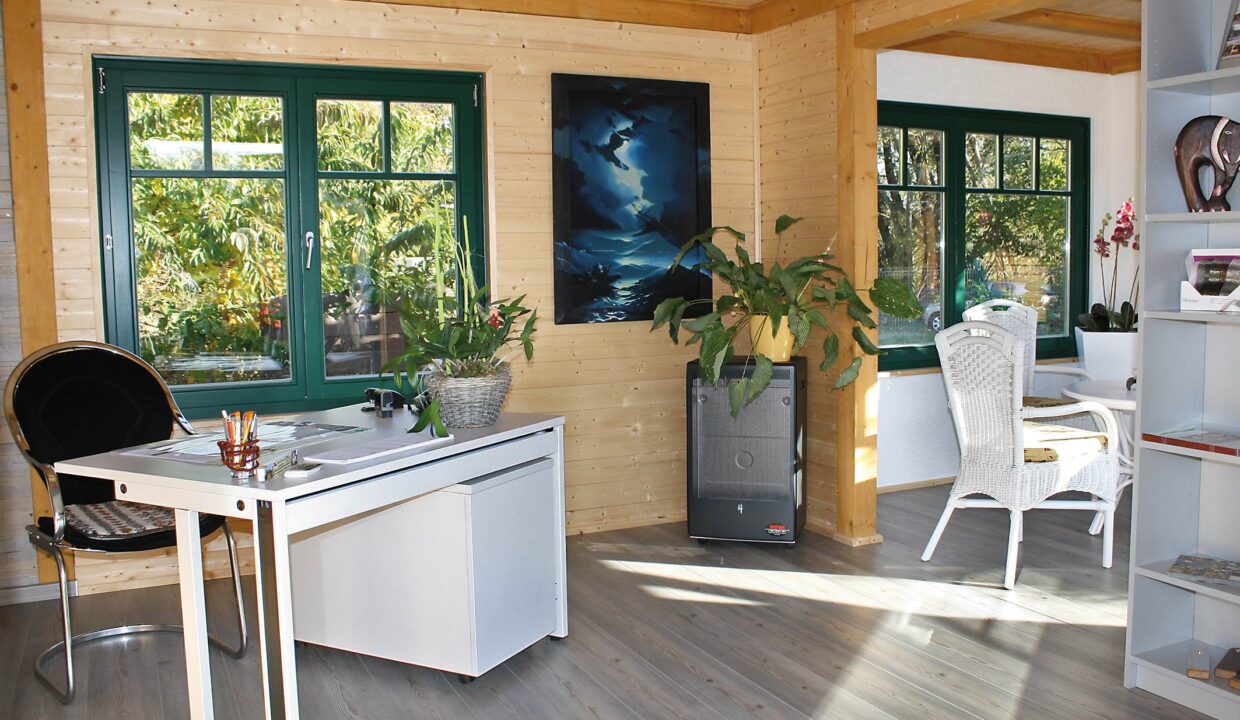 Abri de jardin bois 17,25 m² Riva - vue 3