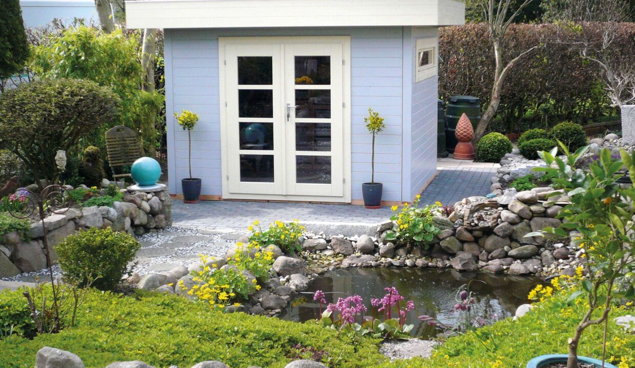 Bureau de jardin bois 7,5 m² Sky - vue 1