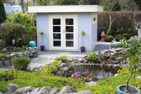 Bureau de jardin bois 7,5 m² Sky - vue 1