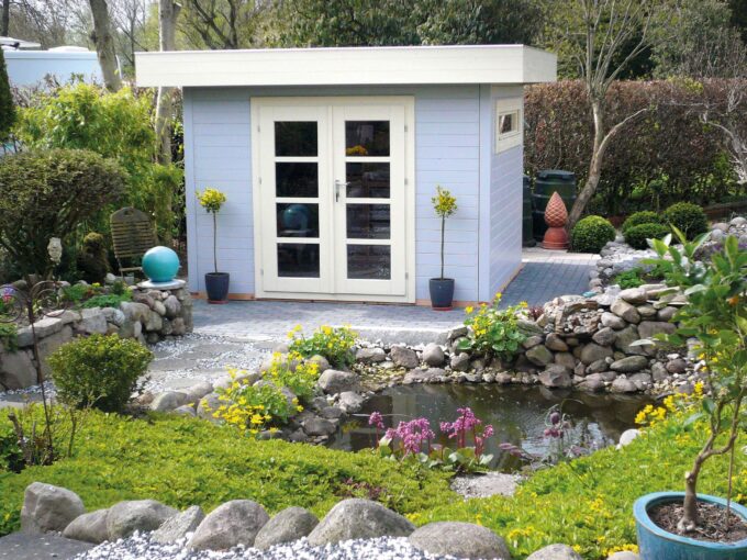 Bureau de jardin bois 7,5 m² Sky - vue 1