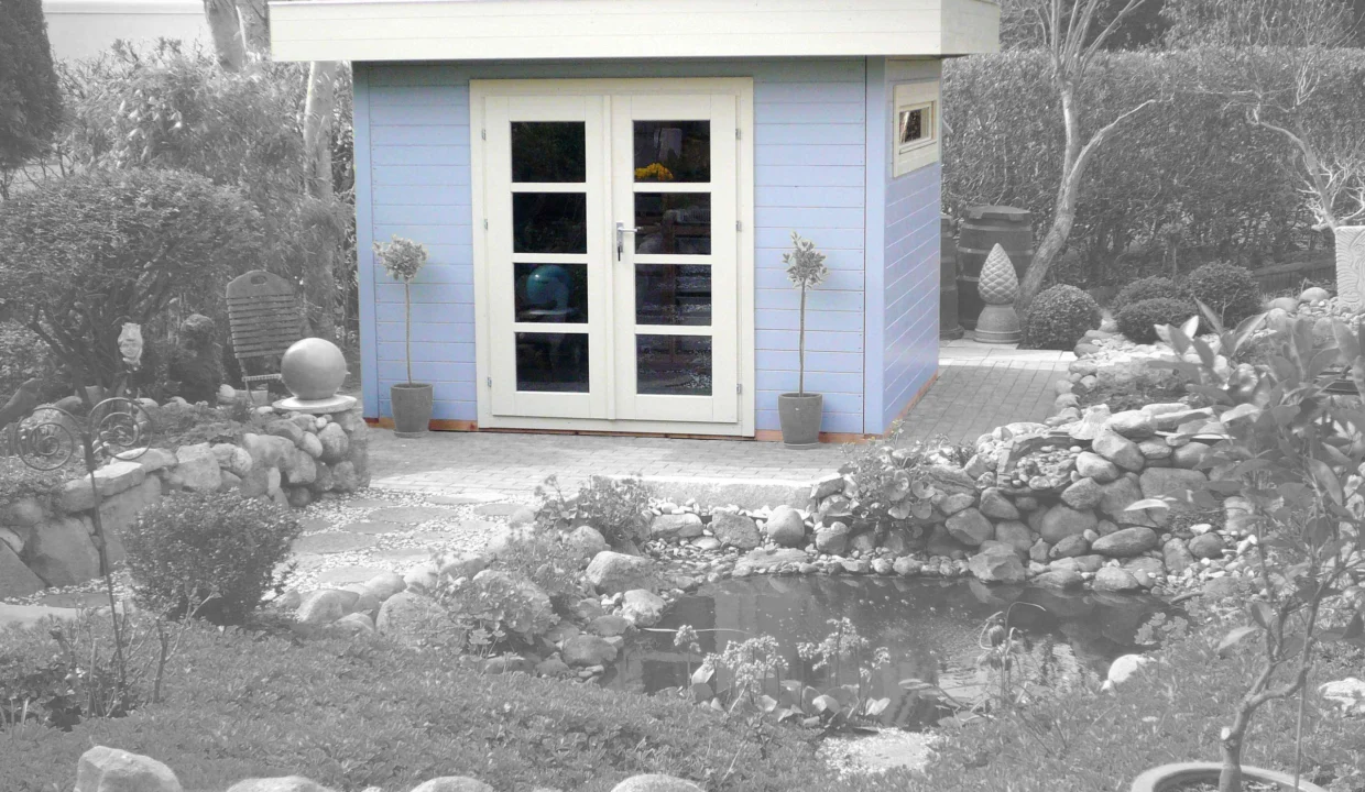 Bureau de jardin bois 7,5 m² Sky - vue 2