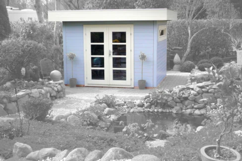 Bureau de jardin bois 7,5 m² Sky - vue 2