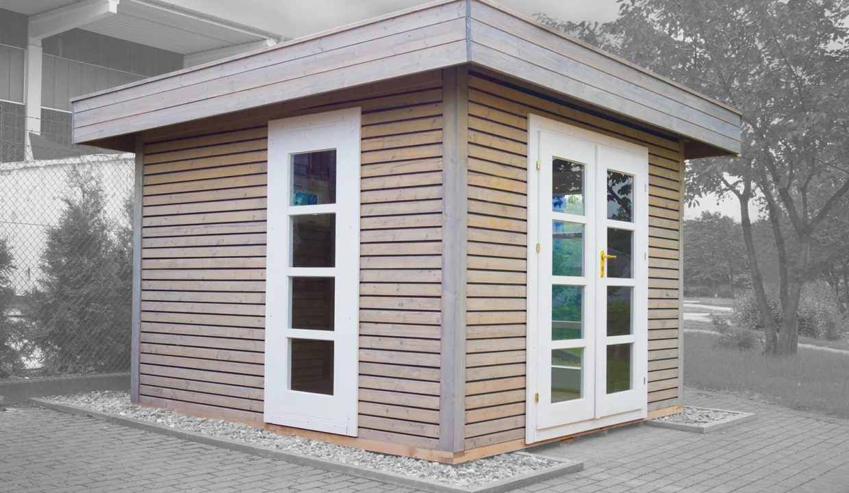 Abri de jardin bois 9 m² Clio - vue 2