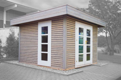 Abri de jardin bois 9 m² Clio - vue 2