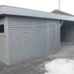 Abri de jardin en bois CARA NOWY 2271 F - 16,29 m², 25 mm - vue 1