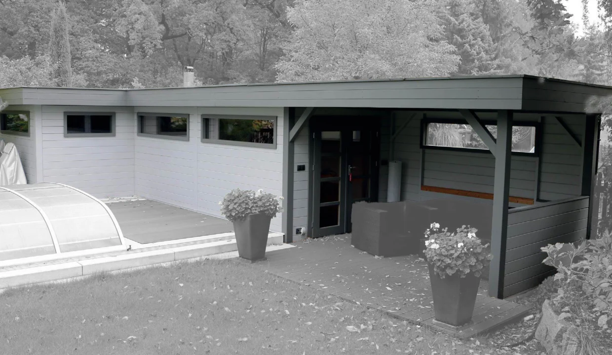 Pool house en bois 34,71 m² Poolio - vue 2