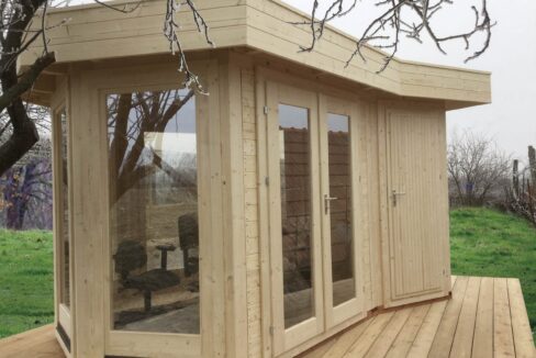 Abri de jardin bois  m² Ettagono - vue 2