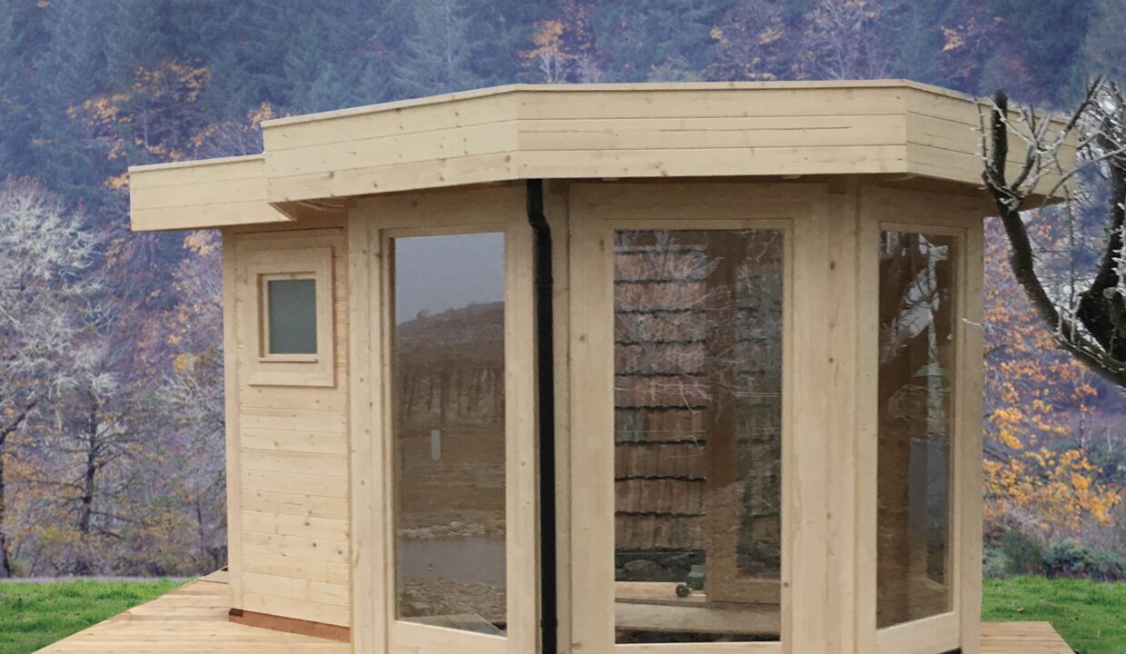 Abri de jardin bois  m² Ettagono - vue 3