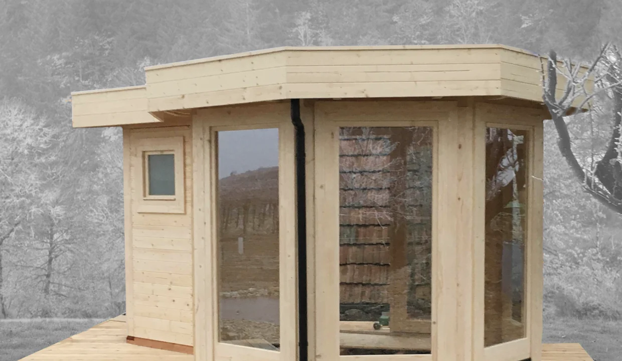 Abri de jardin bois  m² Ettagono - vue 1