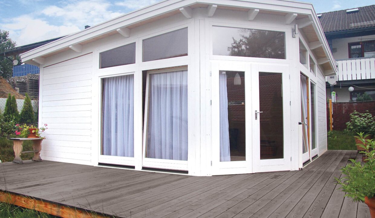 Chalet de jardin en bois 36 m² Bella - vue 2