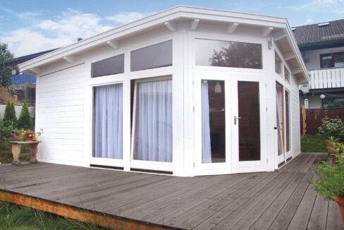 Chalet de jardin en bois 36 m² Bella - vue 2