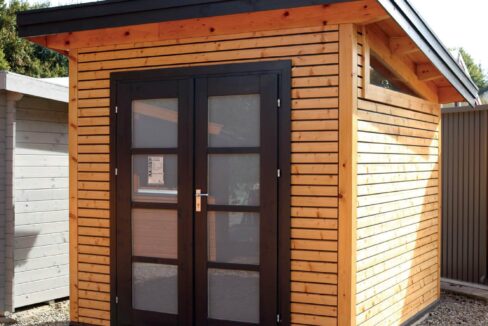 Abri de jardin bois 6,25 m² Malbono - vue 1
