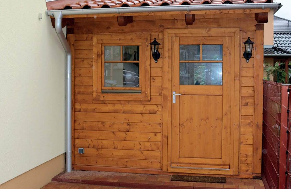 Abri de jardin bois 9,86 m² Bali - vue 1