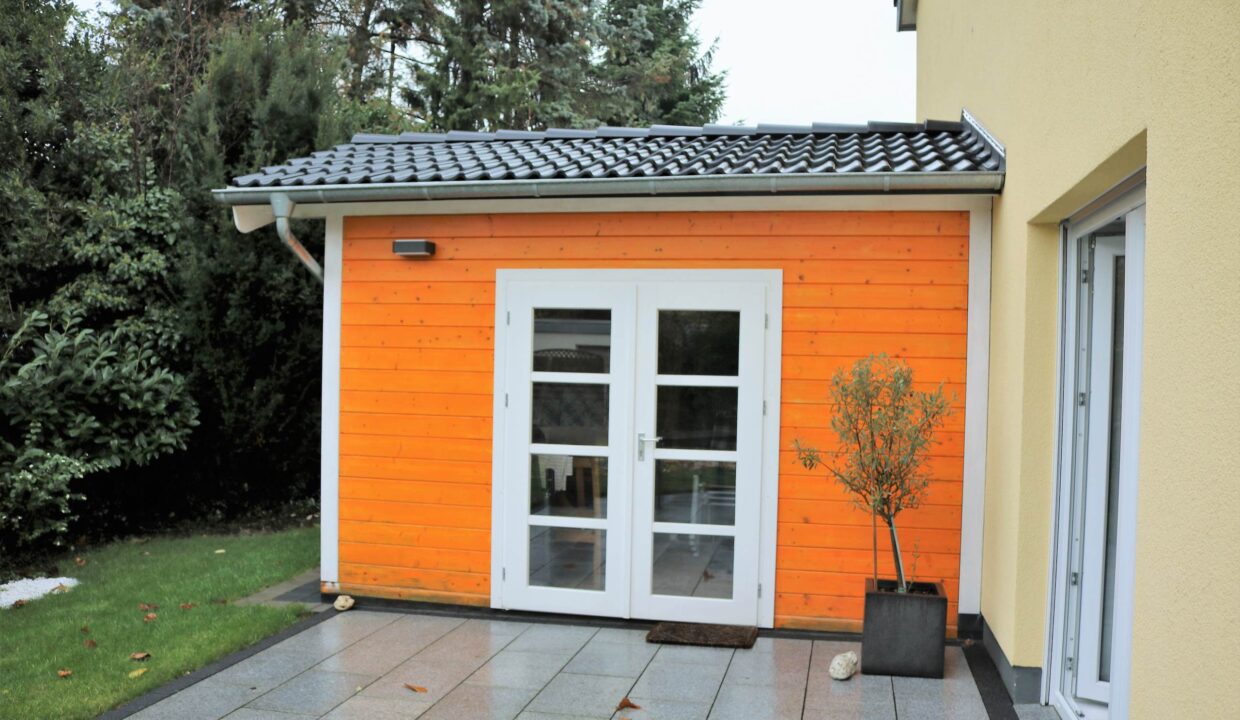 Abri de jardin bois 12 m² Bahama - vue 1
