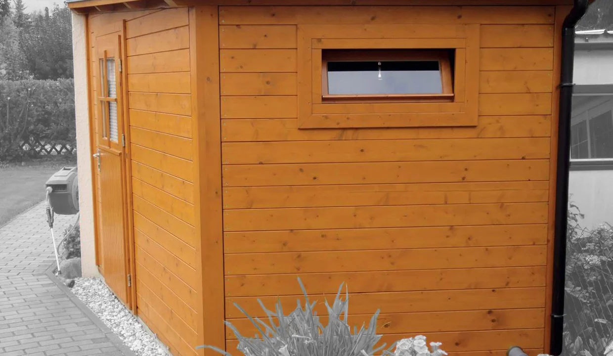 Abri de jardin bois m² Penny - vue 1