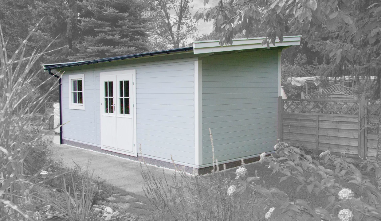 Abri de jardin bois 15,93 m² Stella Uno - vue 3