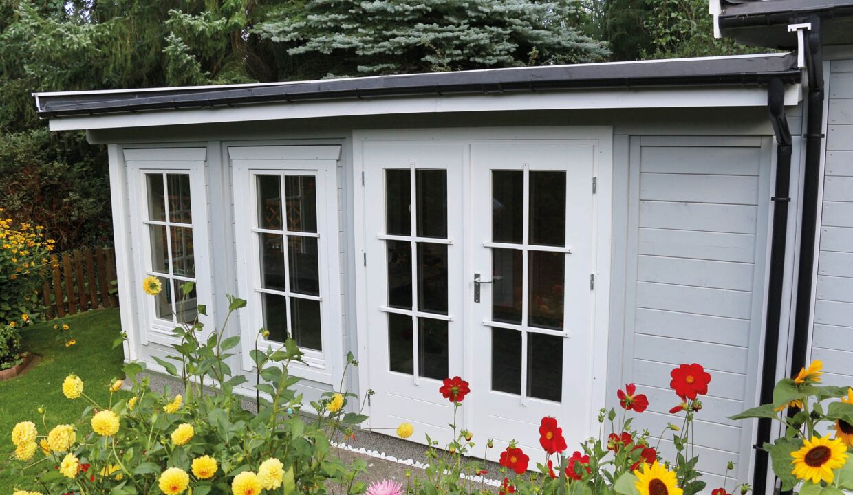 Abri de jardin bois 13,33 m² Stella Due - vue 1